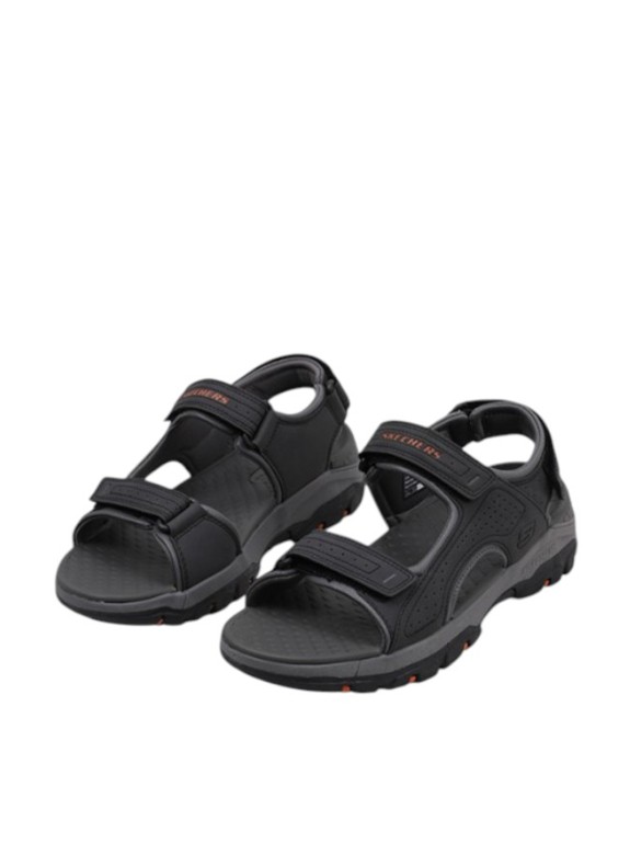Sandale Skechers Relaxed Fit Tresmen noire