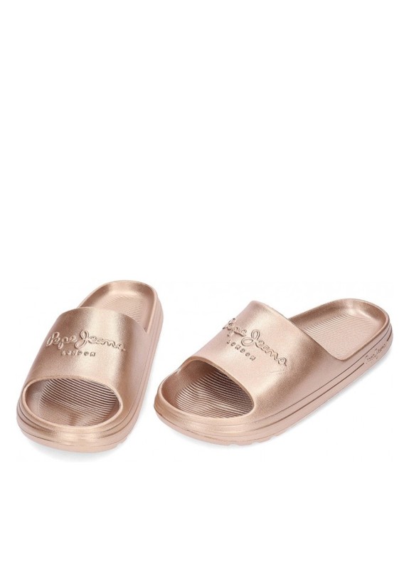 Sandalia Pepe Jeans Beach Slidement oro