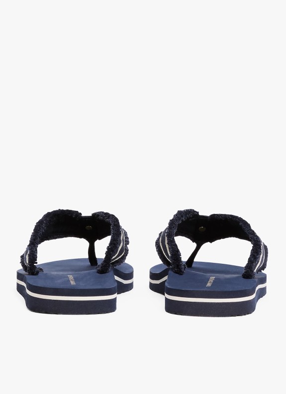 Tongs Tommy Hilfiger TH Webbing Beach Sandal marine