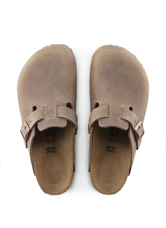Zueco Birkenstock Boston Leoi Marrón