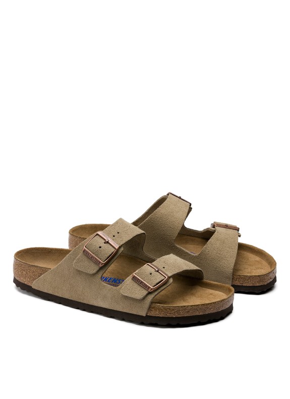 Sandale Birkenstock Arizona Sfb Leve Taupe