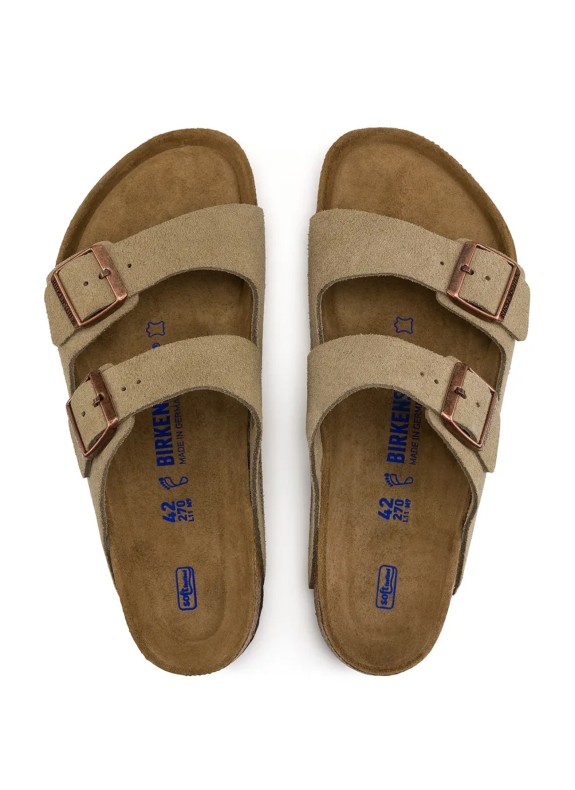 Sandale Birkenstock Arizona Sfb Leve Taupe