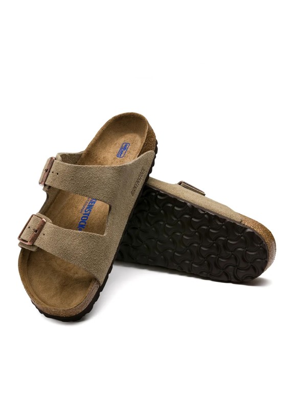 Sandalia Birkenstock Arizona Sfb Leve Taupe
