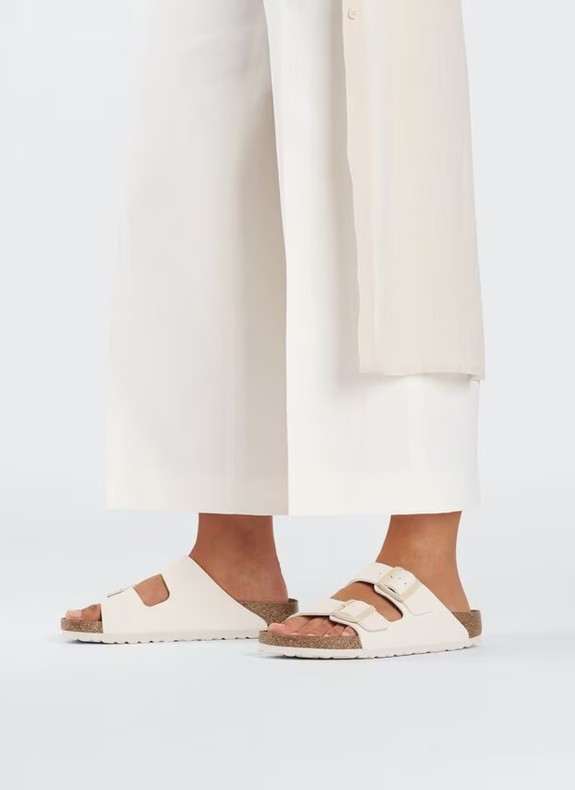 Sandalia Birkenstock Arizona BF Blanco