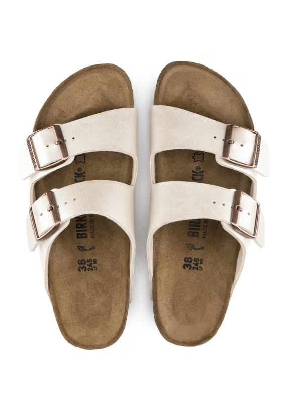 Sandale Birkenstock Arizona Birko-Flor Blanc