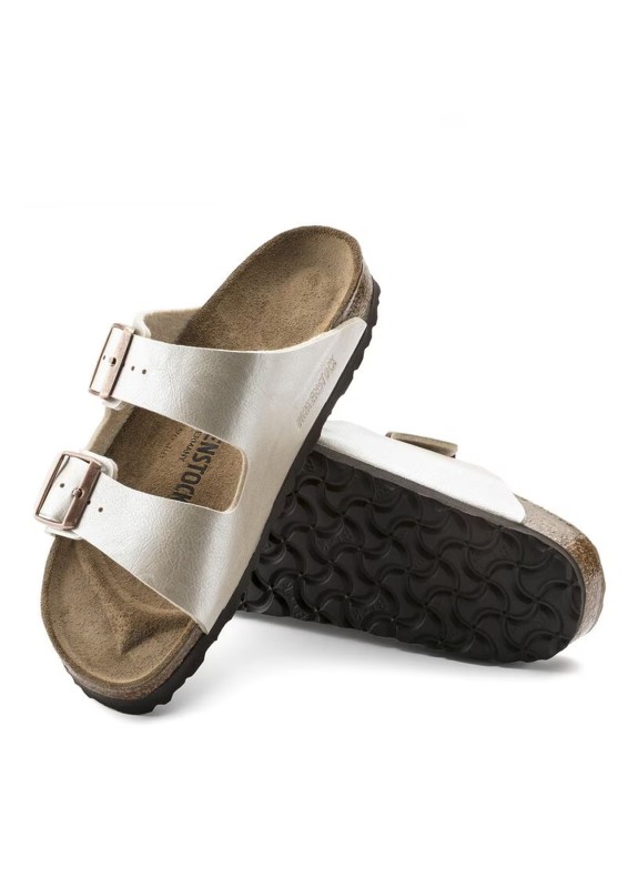 Sandalia Birkenstock Arizona Birko-Flor Blanco