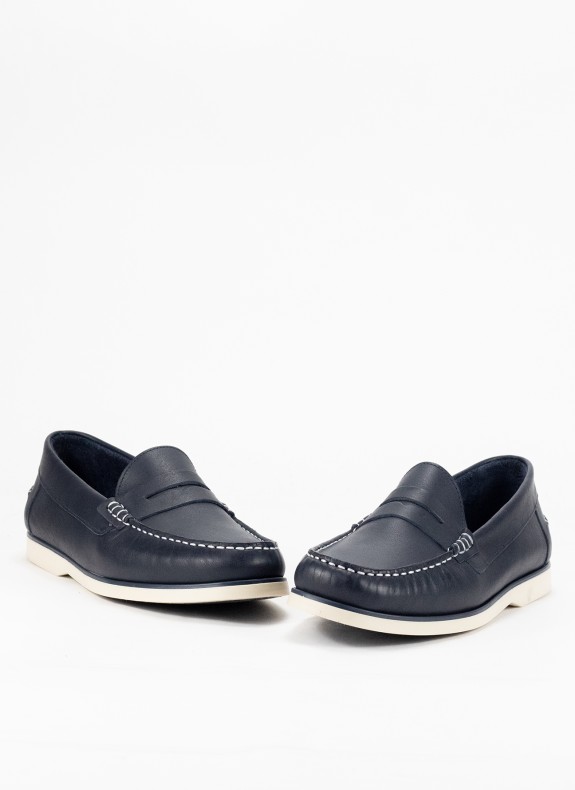 Pelle Nautica per uomo in colore marino