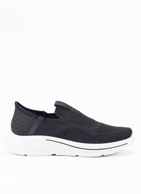 Zapatillas Deportivas Slip-on para Hombre en Color Negro