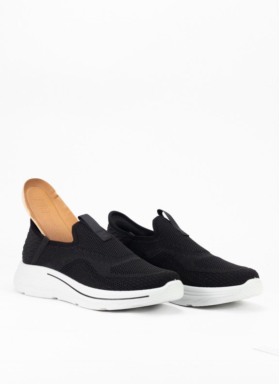 Slip-on Scarpe sportive per uomo in nero