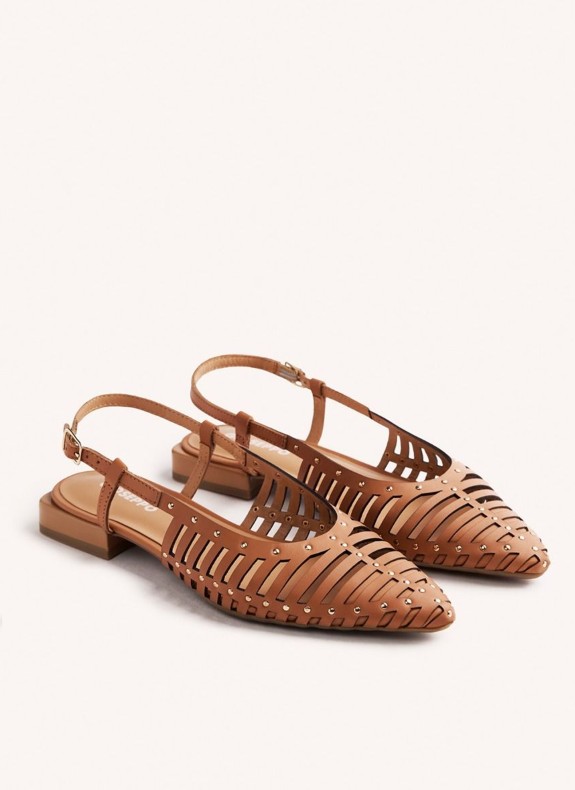 Zapato destalonado Gioseppo Jericho camel