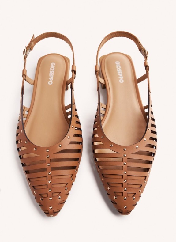Zapato destalonado Gioseppo Jericho camel