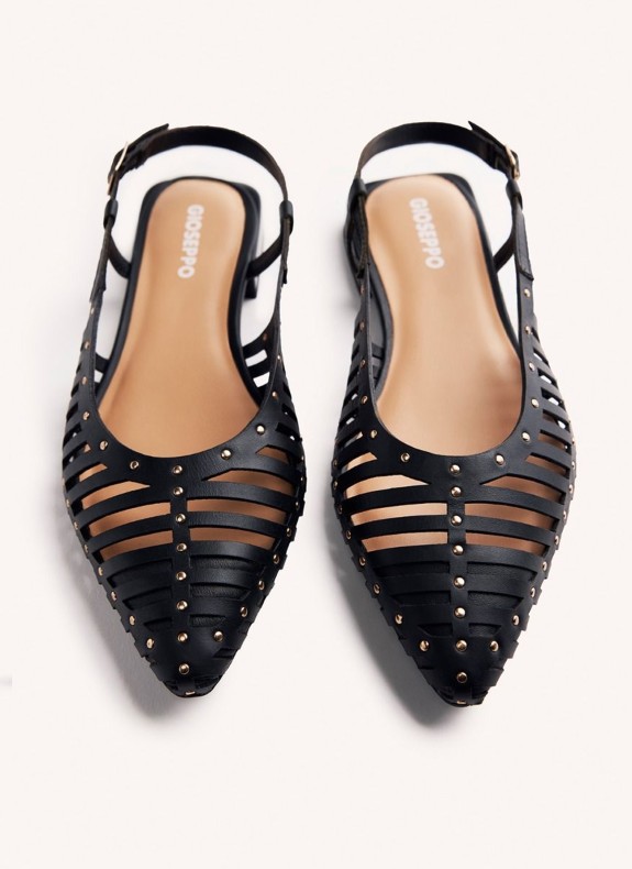 Shoe appiattito Gioseppo Jericho nero