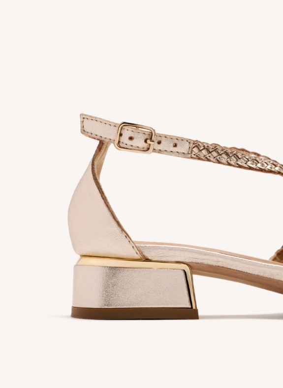 Ballerine décolletée Gioseppo Brillion or