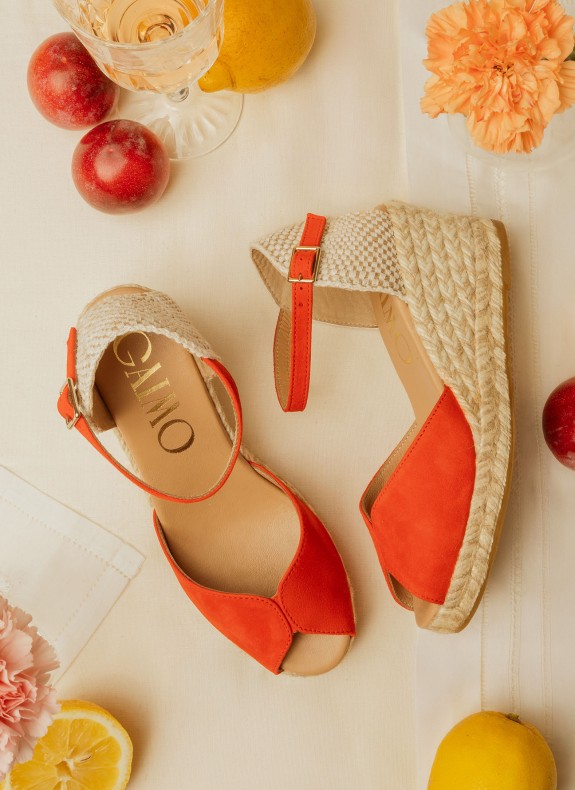 Alpargata Gaimo Ronny. Rot