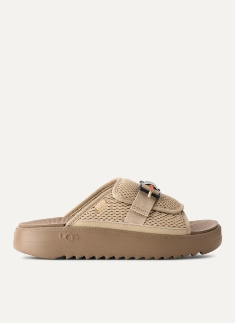 Sandalia Ugg Maxxer Slide 2.0 taupe