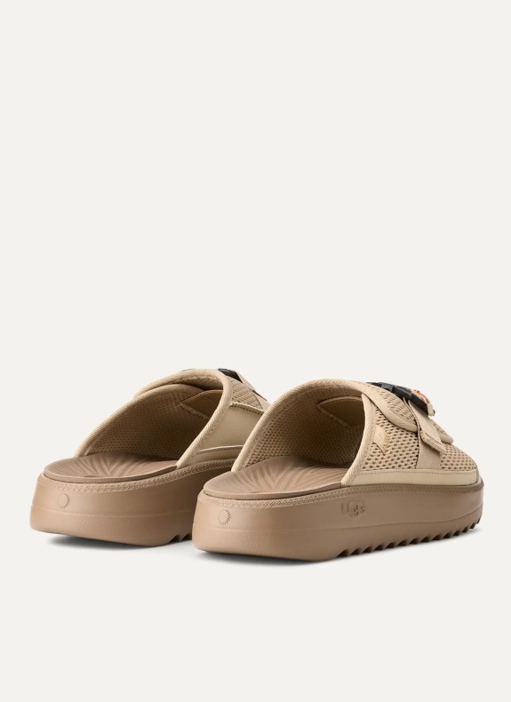 Sandalia Ugg Maxxer Slide 2.0 taupe