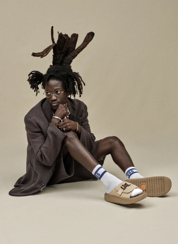 Sandale Ugg Maxxer Slide 2.0 taupe