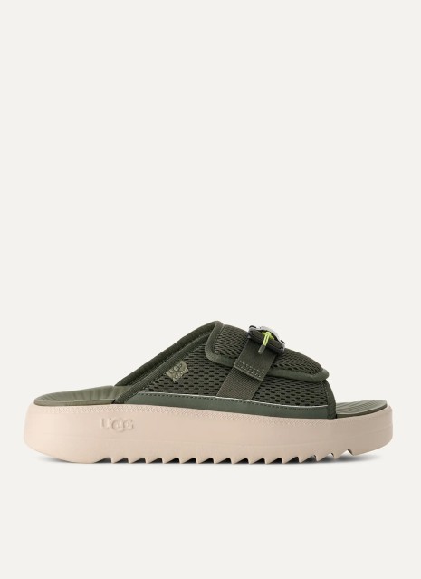 Sandale UGG Maxxer Slide 2.0 kaki