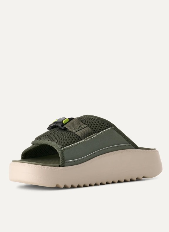 Sandale UGG Maxxer Slide 2.0 kaki