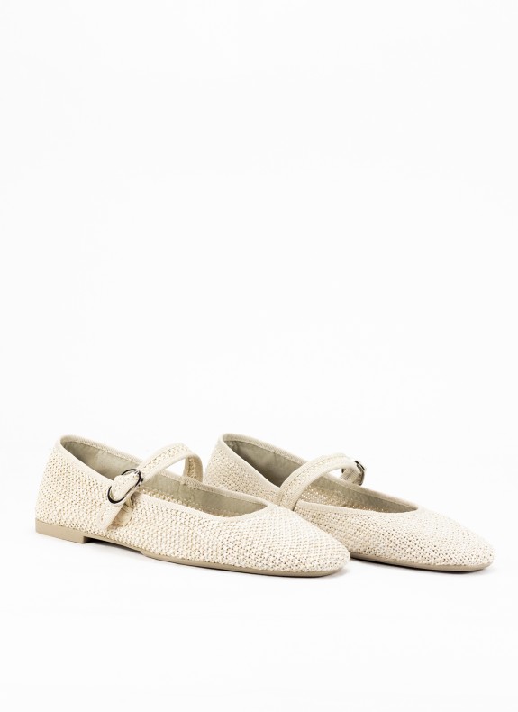 Ballerini da donna in colore beige