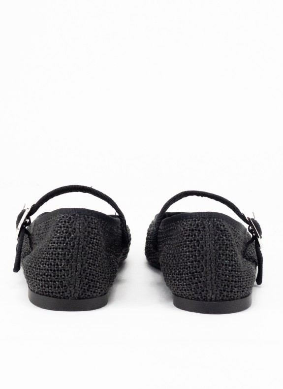 Ballerines pour Femme de Couleur Noire