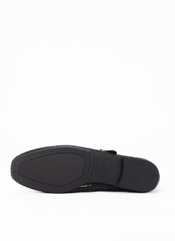 Ballerines pour Femme de Couleur Noire