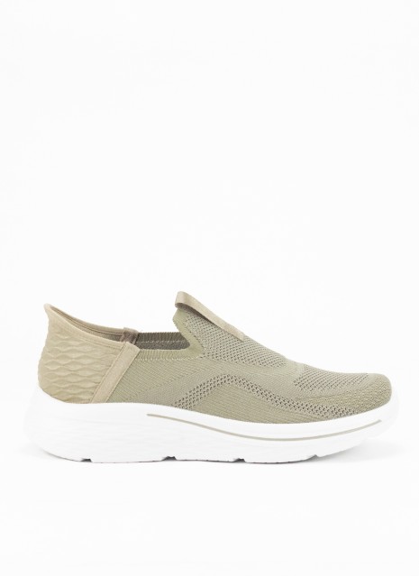 Zapatillas Esportivos Slip-on para Homem em Cor Caqui