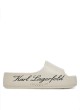 Chancla Karl Lagerfeld Kobo II Hotel Logo Slide beige