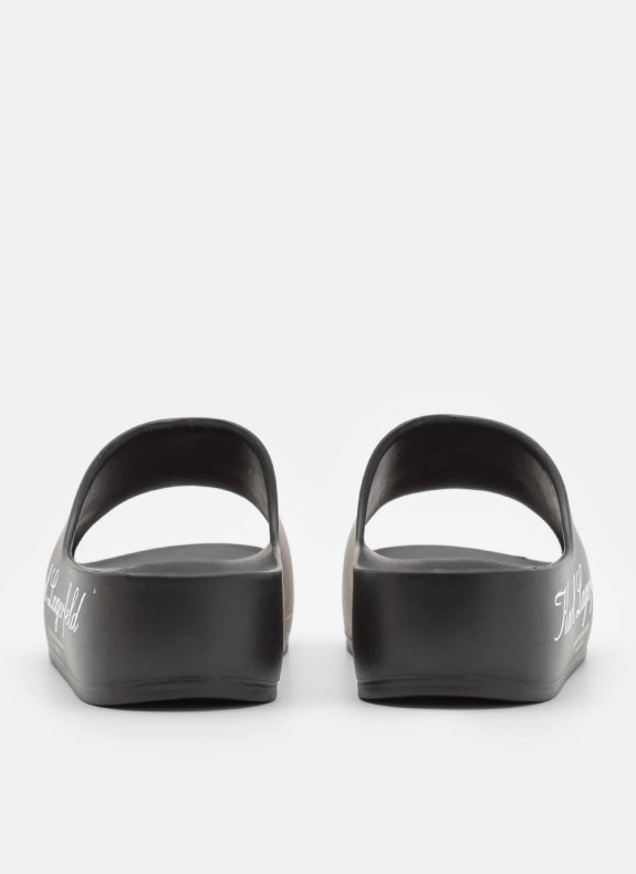 Chancla Karl Lagerfeld Kobo II Hotel Logo Slide negro