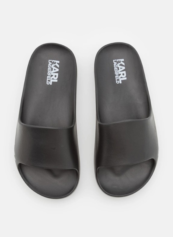 Chancla Karl Lagerfeld Kobo II Hotel Logo Slide negro