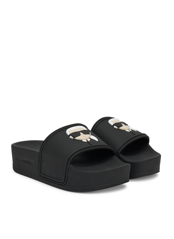 Claquette Karl Lagerfeld Kondo Maxi Karl NFT Slide noir