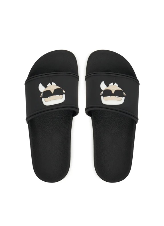 Claquette Karl Lagerfeld Kondo Maxi Karl NFT Slide noir