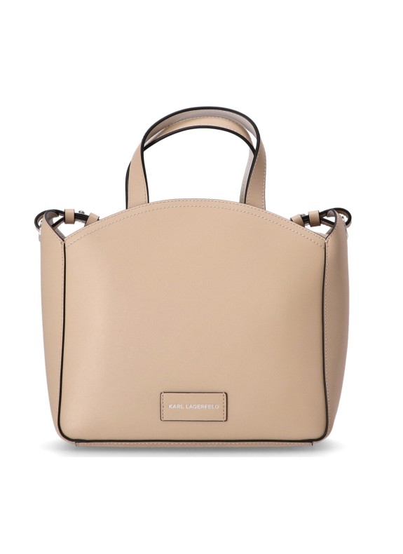 Sac Karl Lagerfeld K/Circle Sm Tote Tissé beige