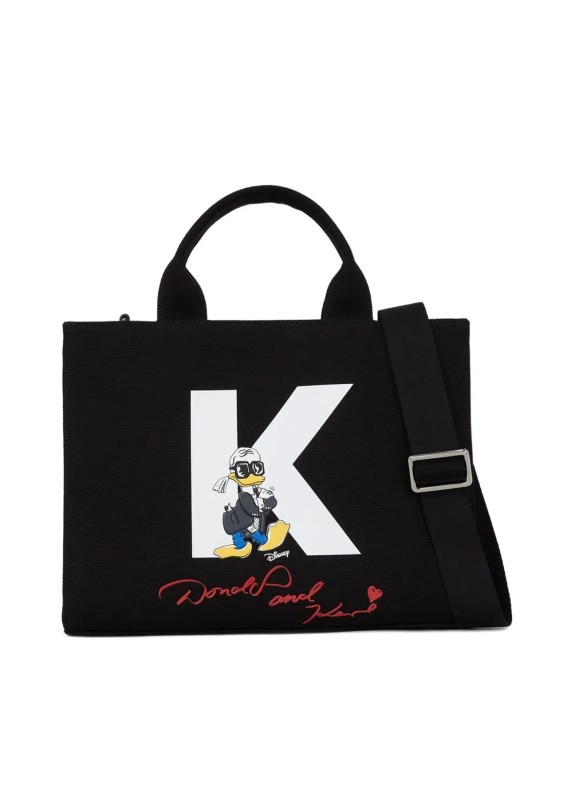 Sac Karl Lagerfeld Kl X Disney Sq Md Shopper noir