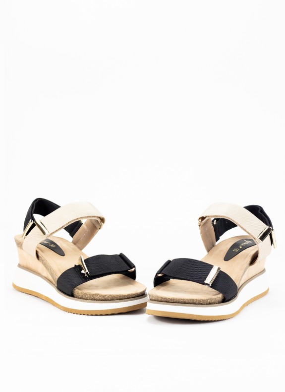 Sandália Desportiva com Cor Preto