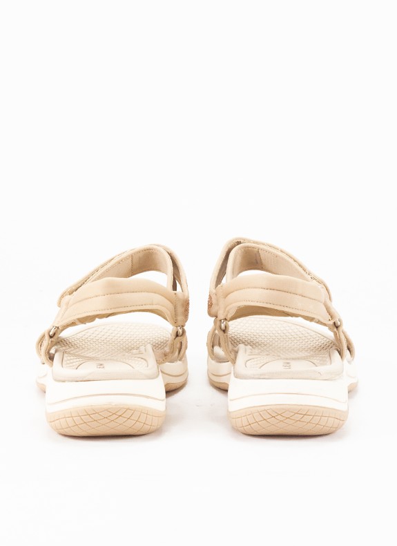 Sandale de Sport pour Femme en Couleur Beige