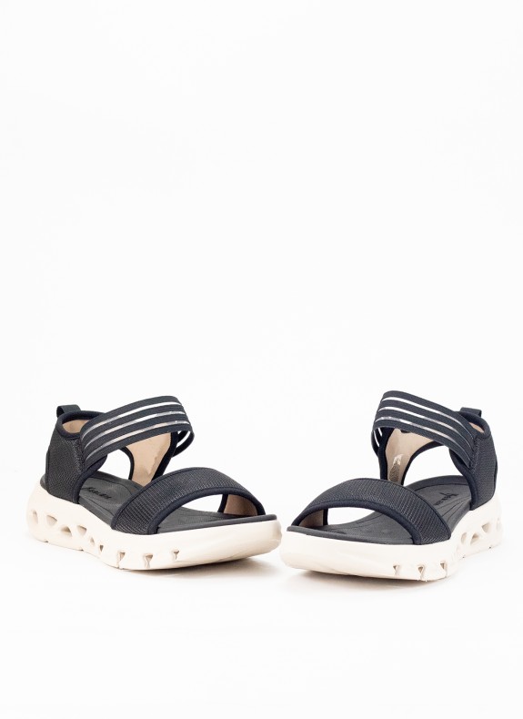 Sandalia Deportiva para Mujer en Color Negro