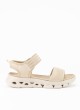 Sandale de Sport pour Femme en Couleur Beige