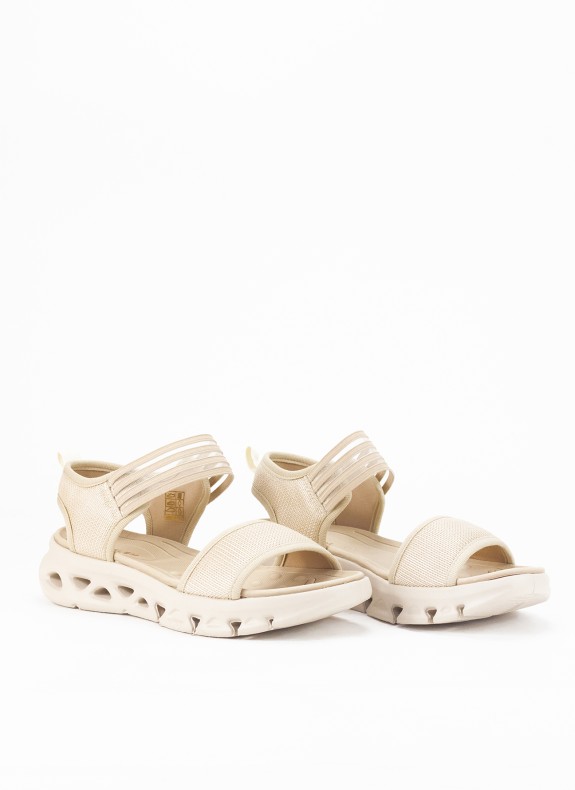 Sandale de Sport pour Femme en Couleur Beige