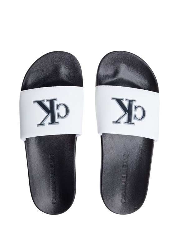 Chantro Calvin Klienten Slide Jelly Monkey Pu weiß