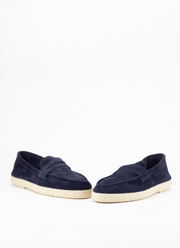 Herren Schuh in Marine Farbe