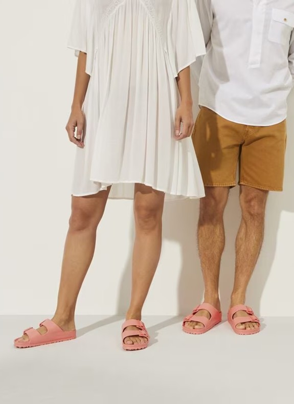Birkenstock Arizona Essentials Eva Rose Sandale
