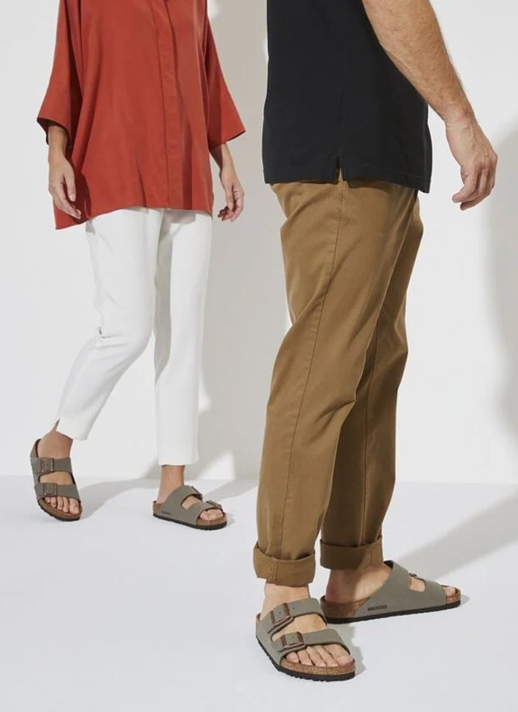 Sandale Birkenstock Arizona BFBC Gris