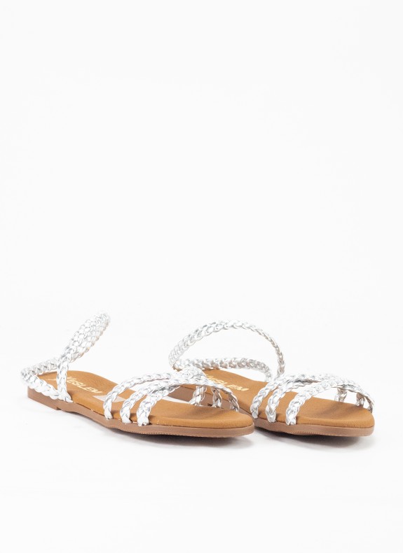 Sandálias para Mulher em Cor Prata