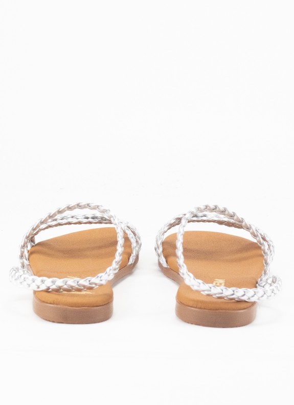 Sandalias para Mujer en Color Plata