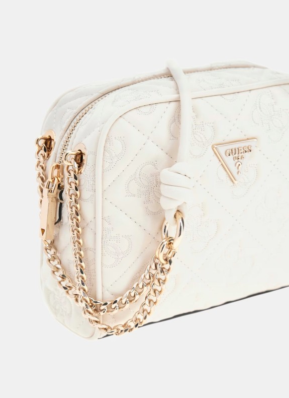 Bandolera Adelasia Camera Crossbody blanco
