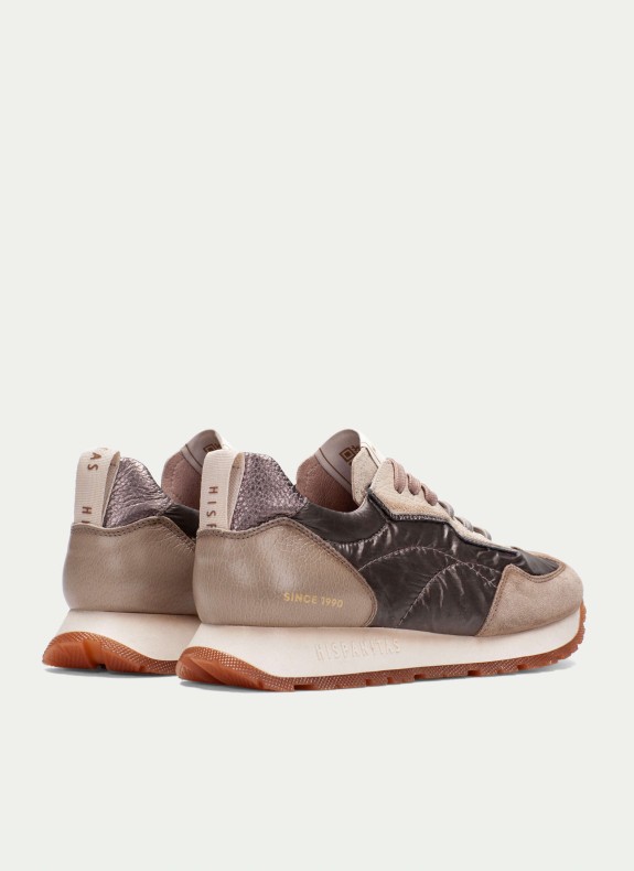 Zapatillas Hispanitas HI254209 para Mulher em Taupe