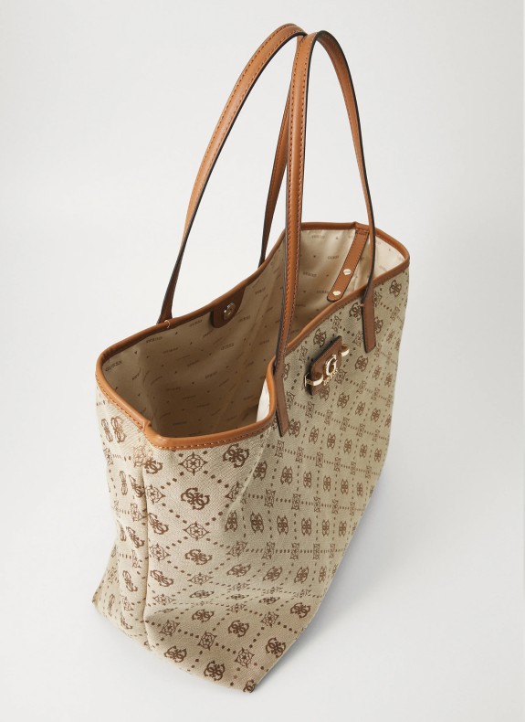 Bolso GUESS Neda Large 2 In 1 Tote en Color Camel para Mujer