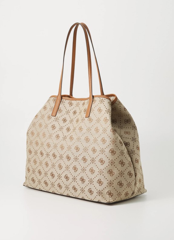 Sac GUESS Neda Large 2 en 1 Tote en Camel pour Femme