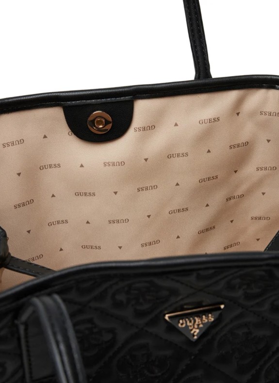 Bolso Guess Adelasia Large 2 In 1 Tote en Negro